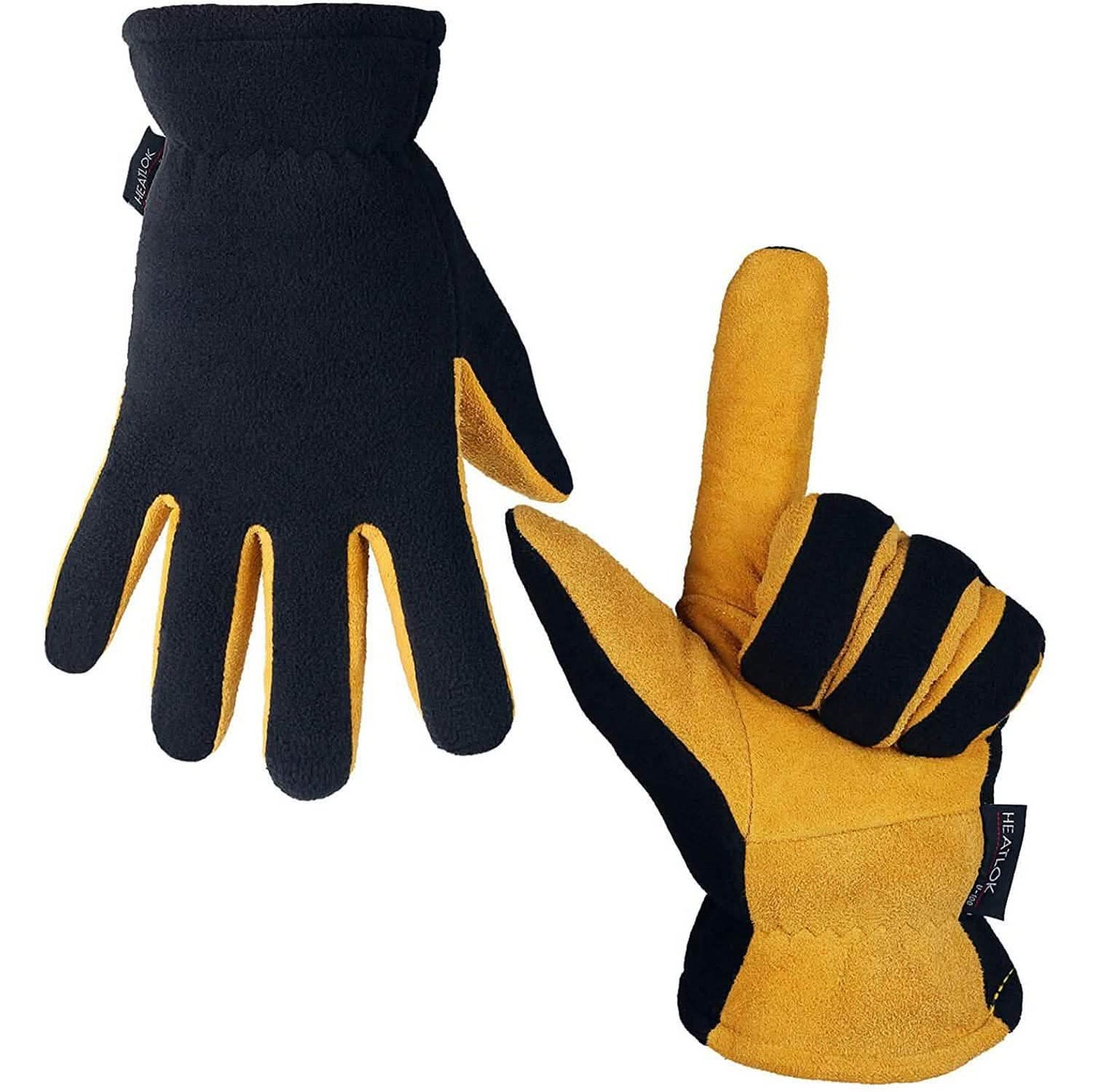 Winterhandschuhe Hirschleder Wildlederhandfläche -20°F Kältedichte Arbeitshandschuhe