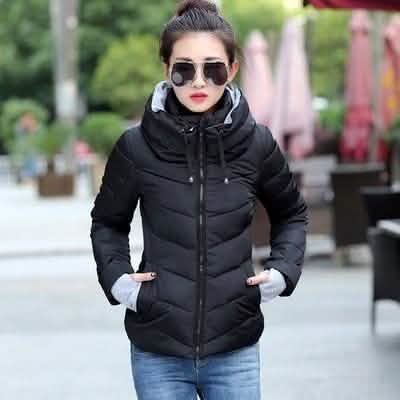 Winterjacke Damen Parka Dicke Winter-Oberbekleidung