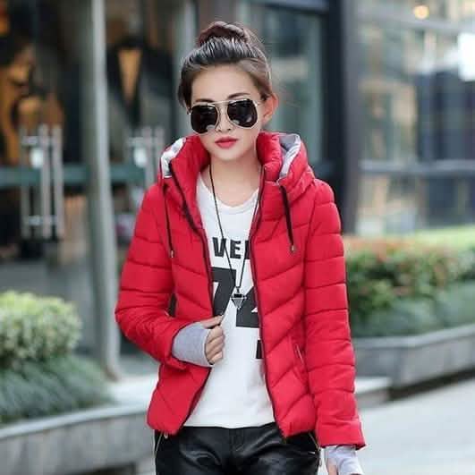 Winterjacke Damen Parka Dicke Winter-Oberbekleidung