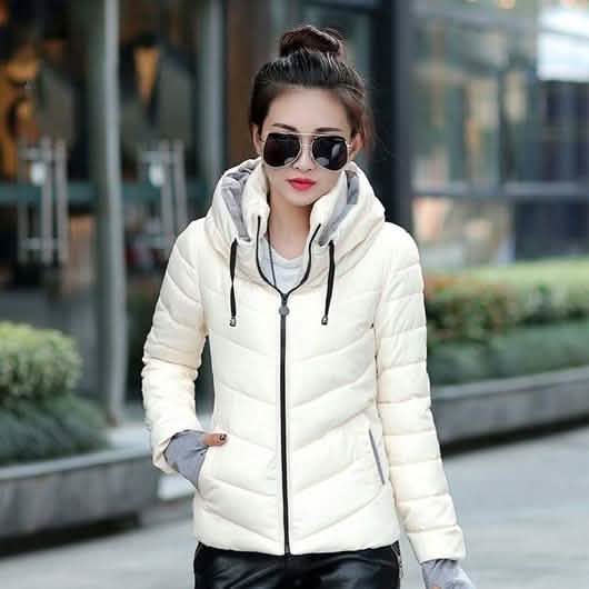 Winterjacke Damen Parka Dicke Winter-Oberbekleidung