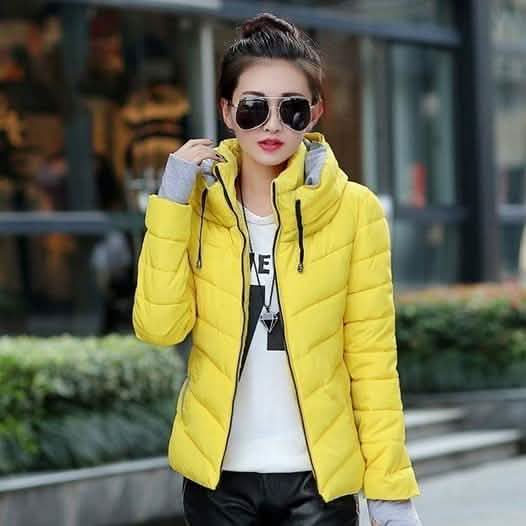 Winterjacke Damen Parka Dicke Winter-Oberbekleidung