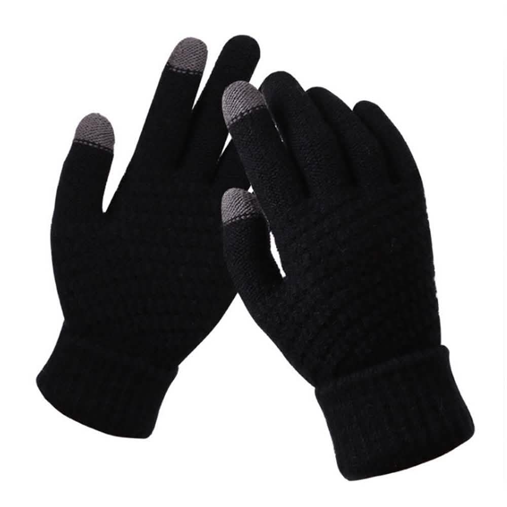 Winter Strickhandschuhe für Touchscreens
