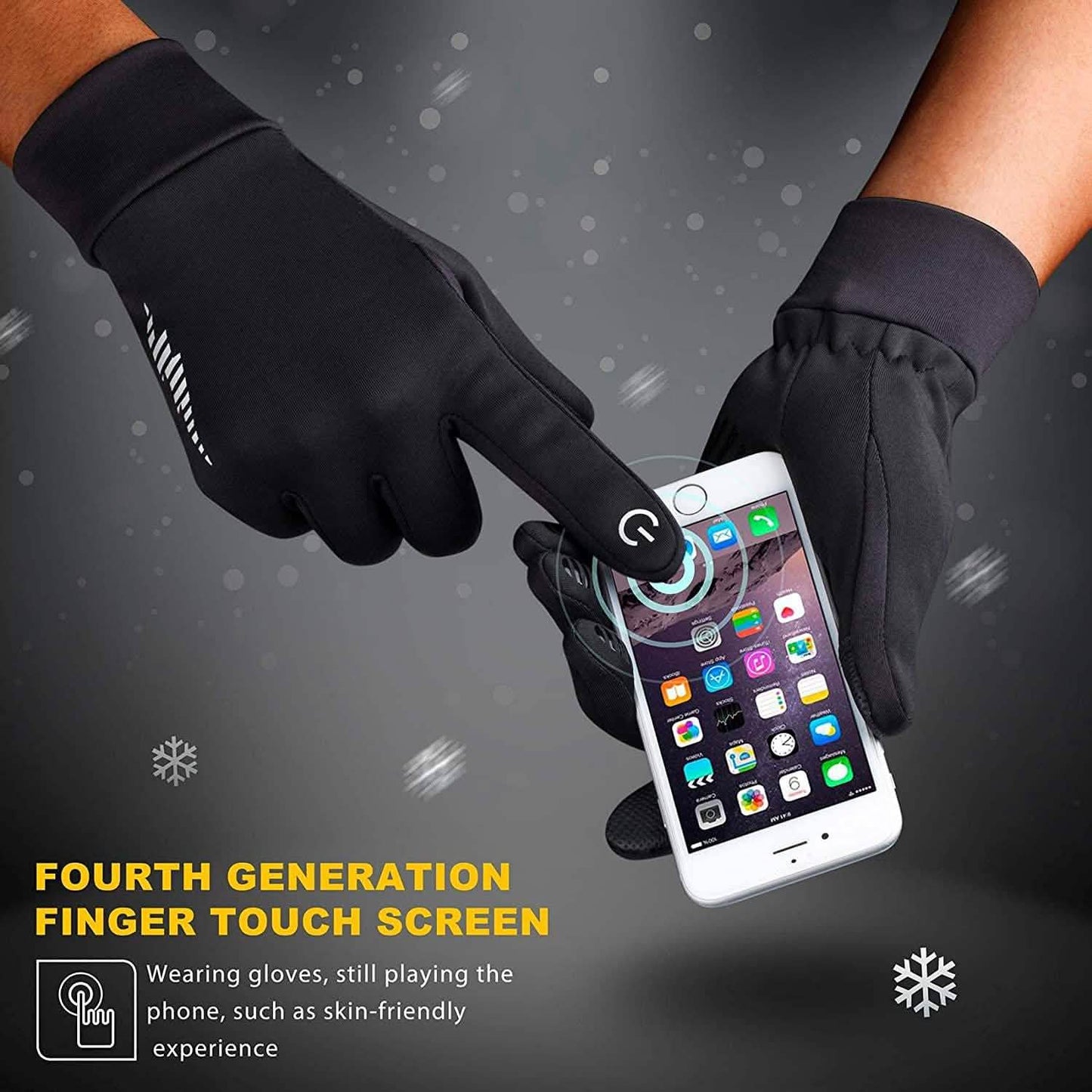 Winter Touchscreen-Handschuhe für Damen und Herren