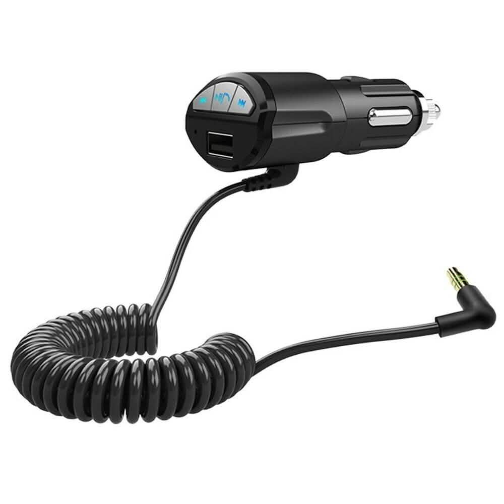 Drahtloser Bluetooth-Audioempfängeradapter für Kfz-AUX-Audioanschluss oder Kopfhörer