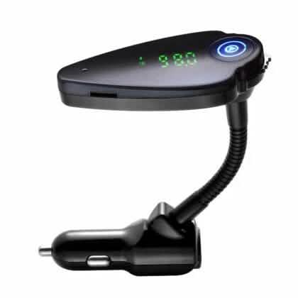 Kabelloses Bluetooth Auto USB Ladegerät FM Transmitter Kfz Freisprecheinrichtung Audio