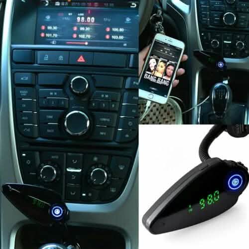 Kabelloses Bluetooth Auto USB Ladegerät FM Transmitter Kfz Freisprecheinrichtung Audio