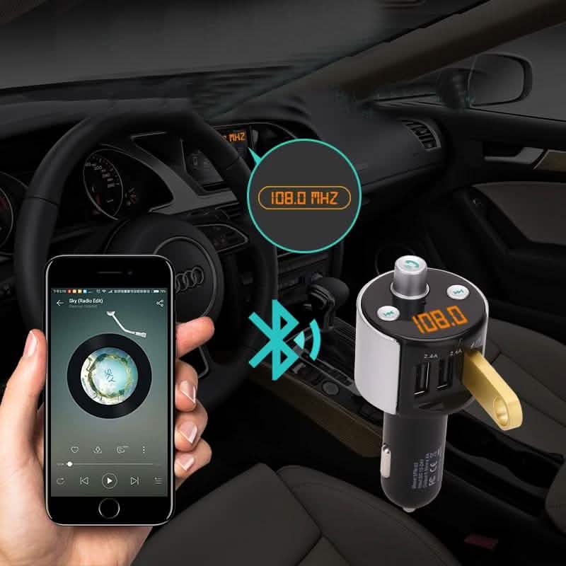 Kabelloses Bluetooth-FM-Transmitter-Auto-Kit