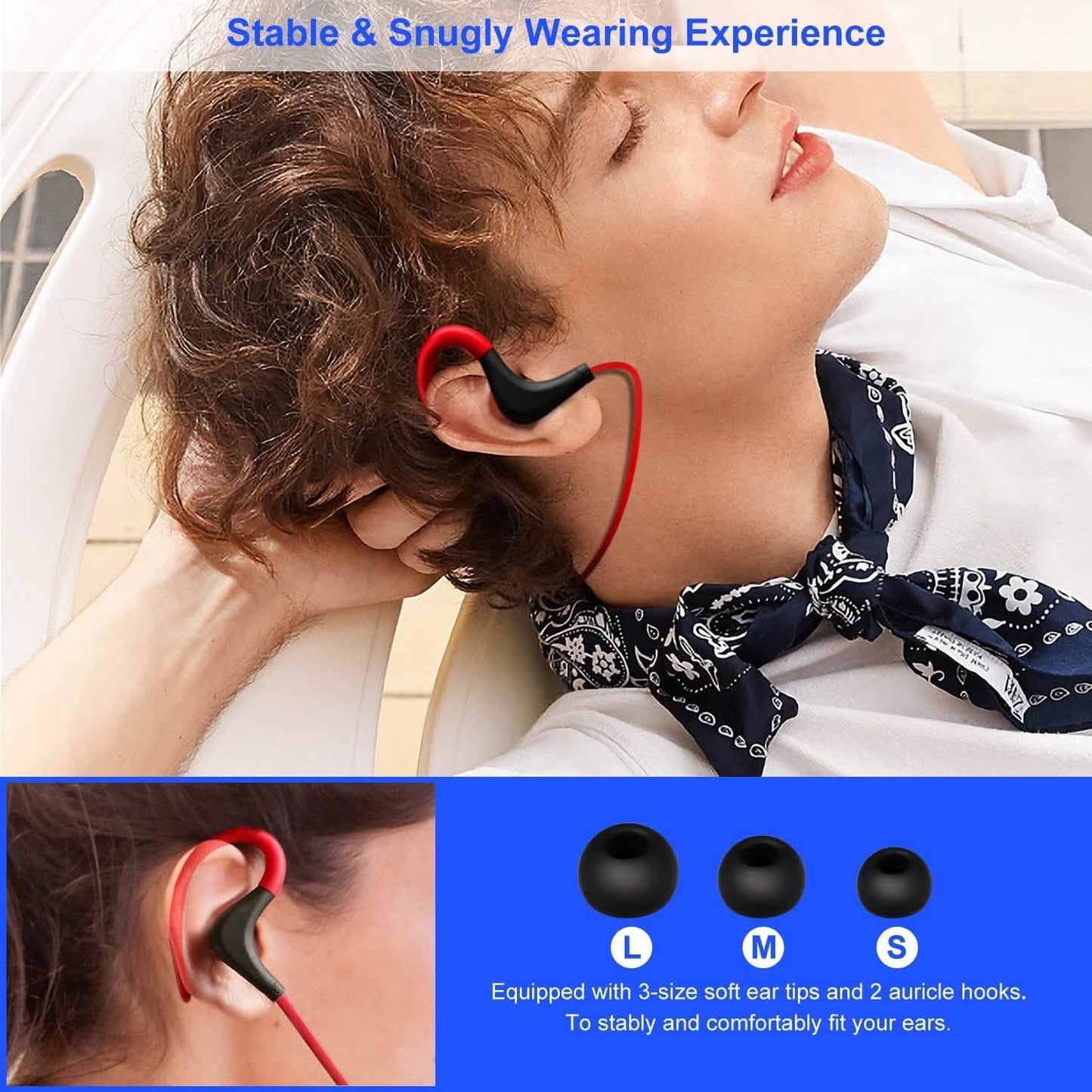 Kabellose Headsets V4.1 Sport-In-Ear-Stereo-Kopfhörer