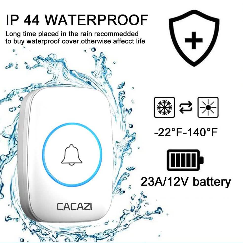 Kabellose intelligente wasserdichte Türklingel
