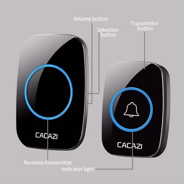 Kabellose intelligente wasserdichte Türklingel