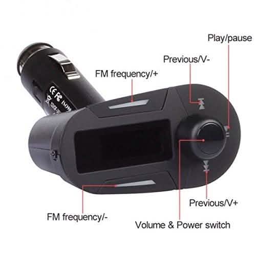 Kabelloser MP3-Player und FM-Transmitter-Modulator