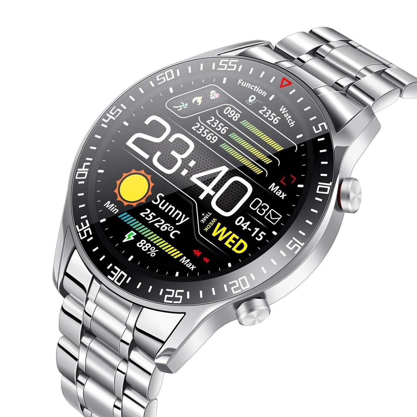 Kabellose Smartwatch Fitness-Tracker IP68 Wasserdichtes Sportarmband
