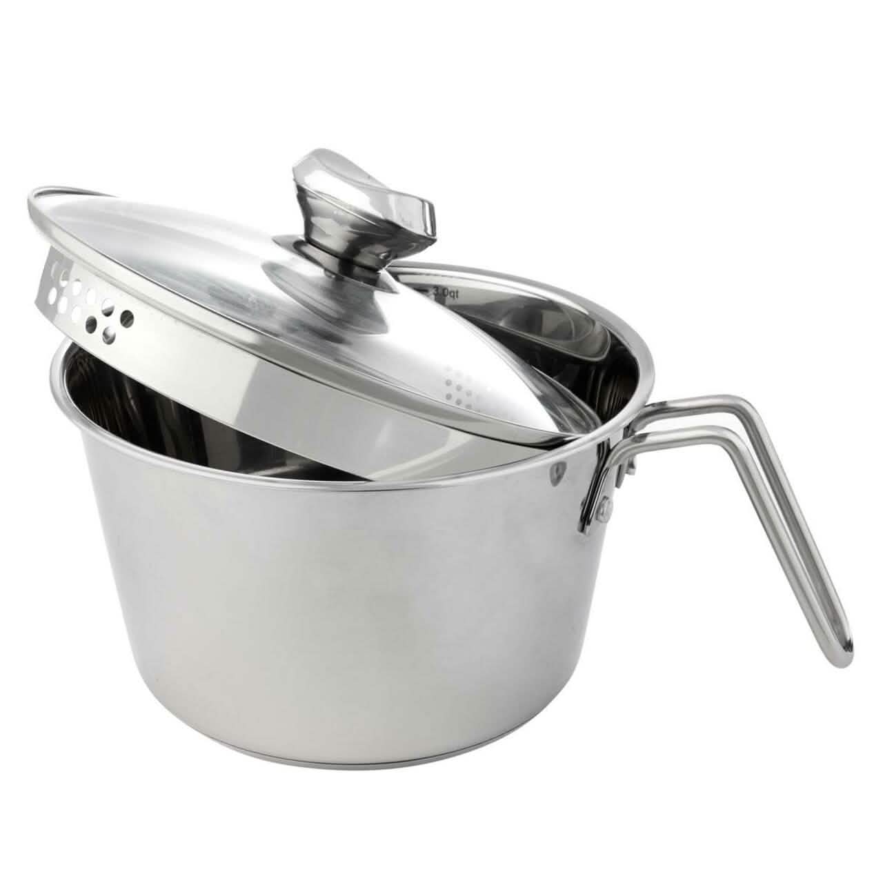 Wolfgang Puck 12-Tassen-Edelstahltopf mit Siebdeckel Modell