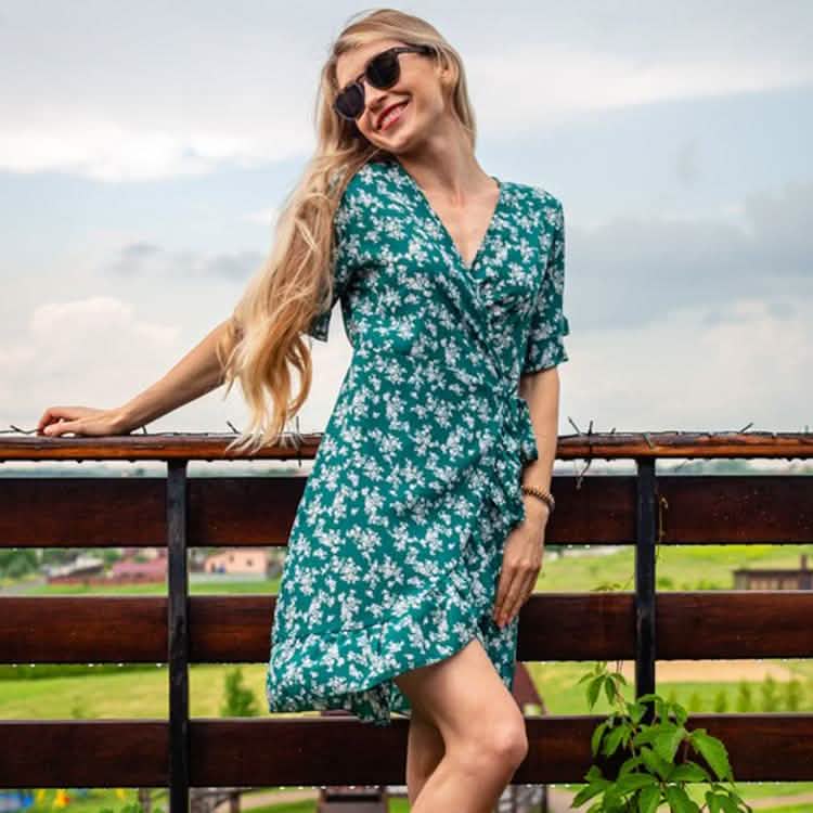 Damenwickelkleid