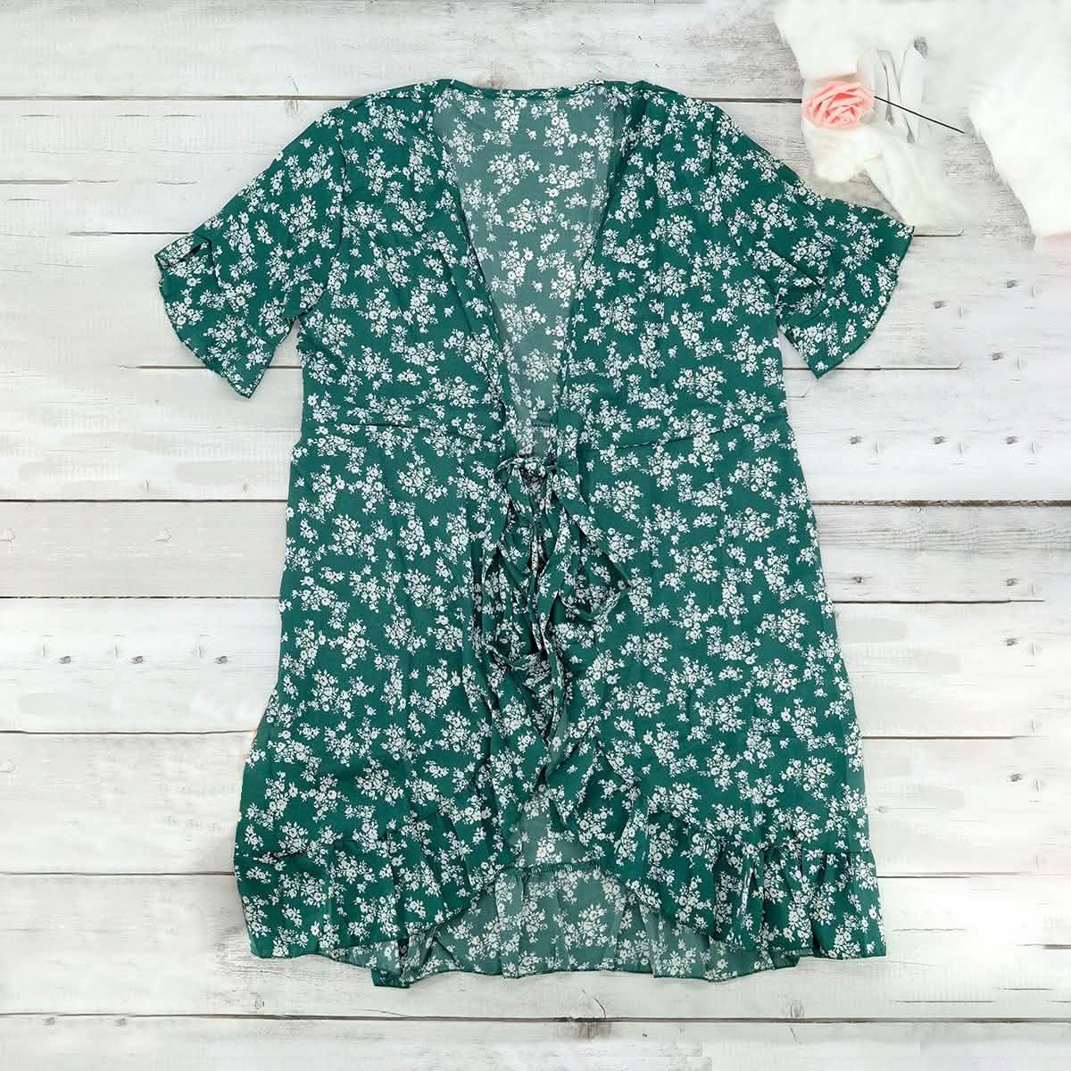 Damenwickelkleid