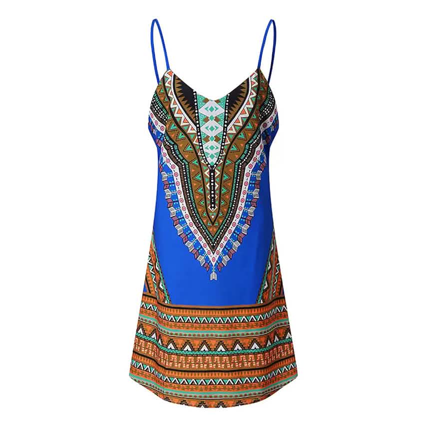Ärmelloses Damen-Minikleid in A-Linie