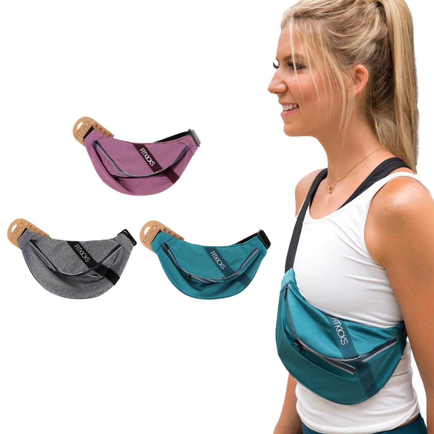 Verstellbare Gürteltasche für Damen