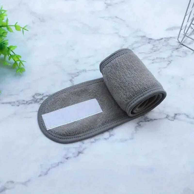 Verstellbares Haarband für Damen mit weichem, rutschfestem Kopftuch für Make-up