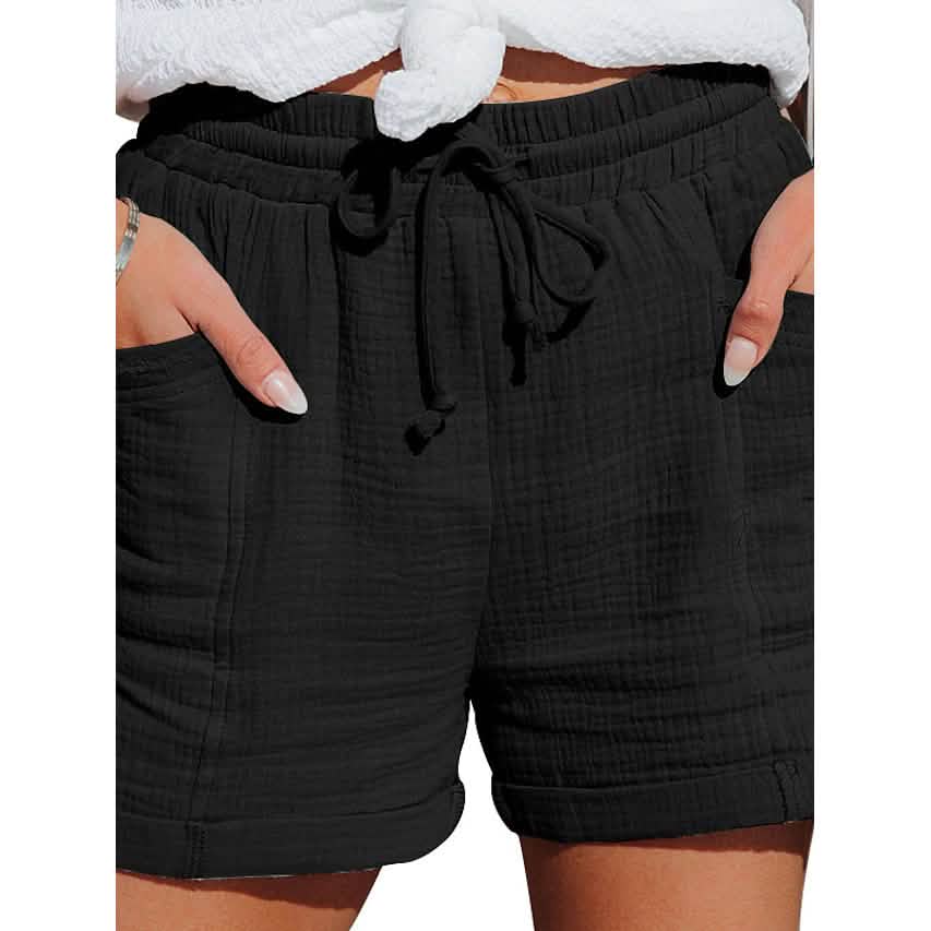 Damen Basic Sport-Shorts für die Freizeit