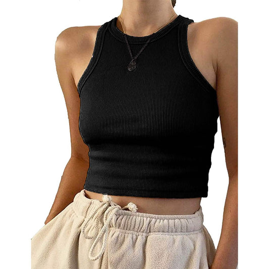 Damen Basic ärmelloses Tanktop