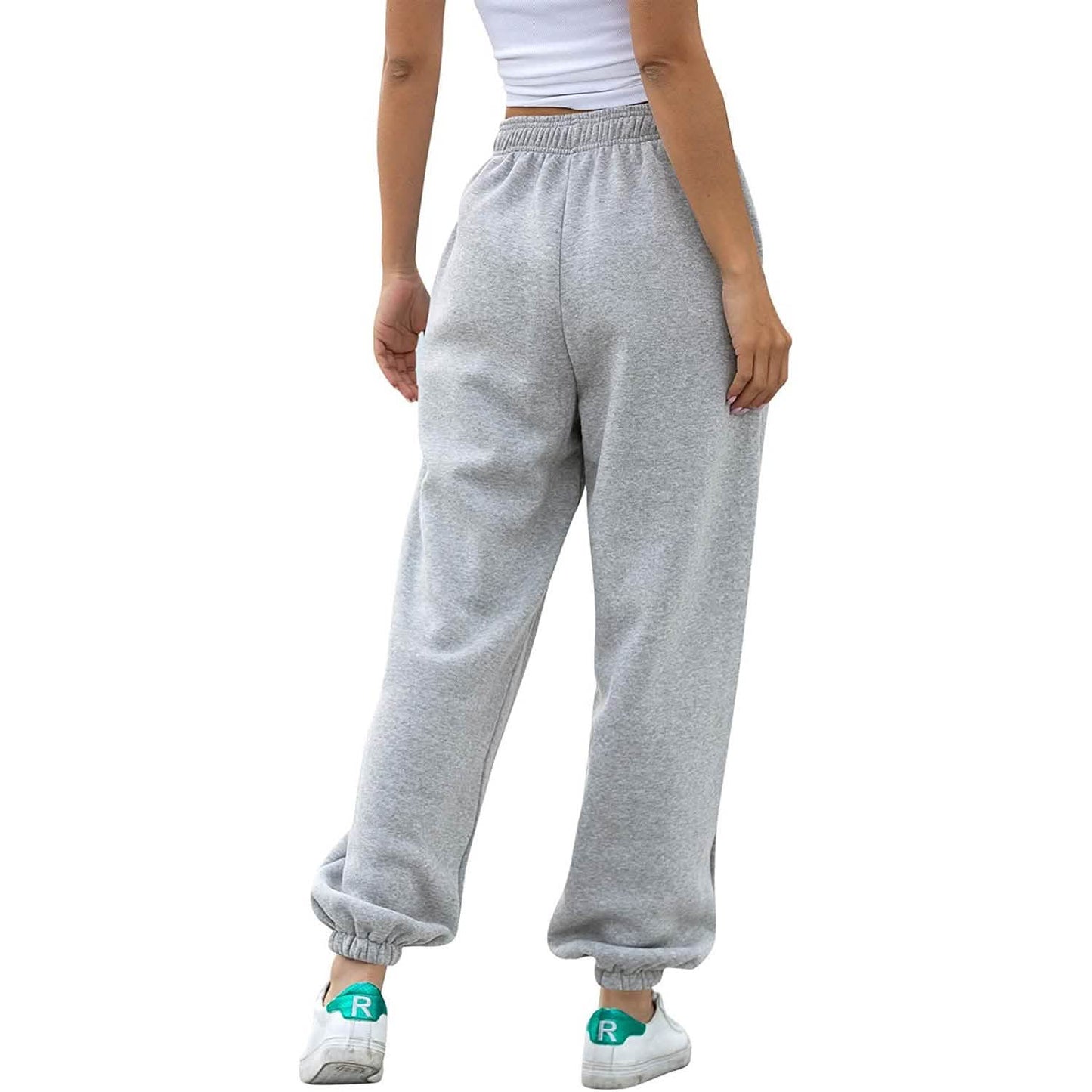 Damen-Sweathose mit Gürtel und Taschen