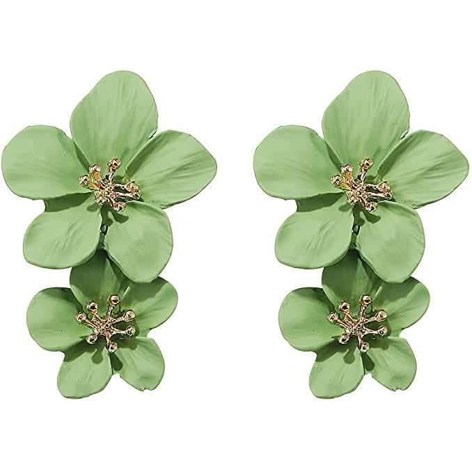Damen Boho Gänseblümchen Ohrstecker