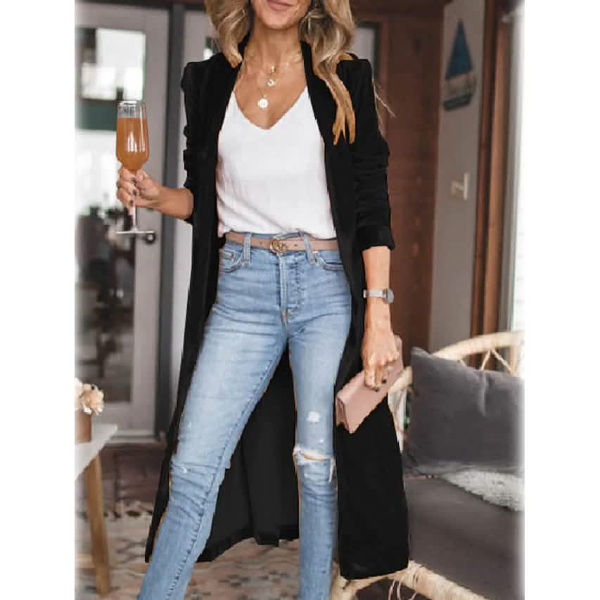 Damen Freizeit-Langarmjacke