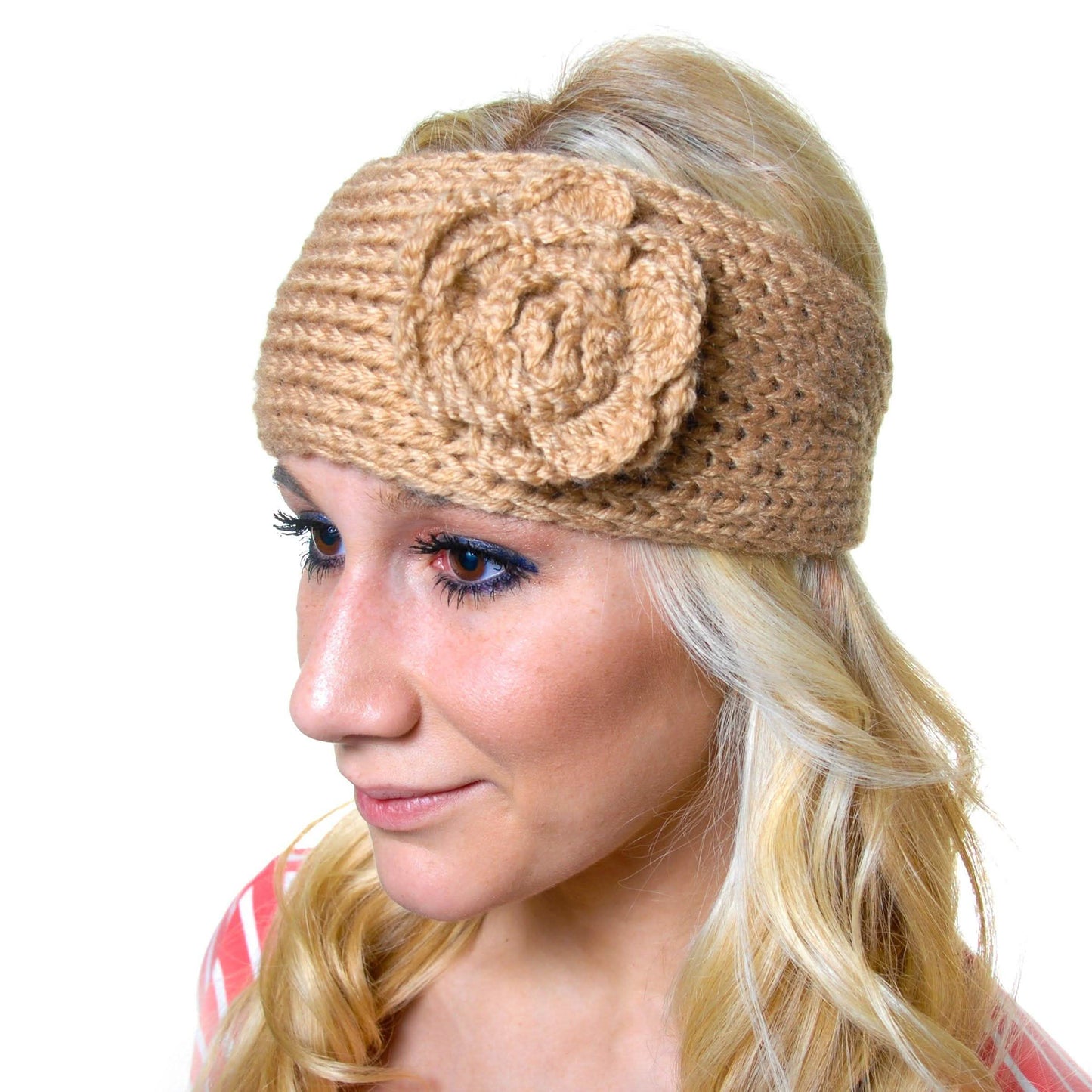 Gehäkeltes Stirnband für Damen