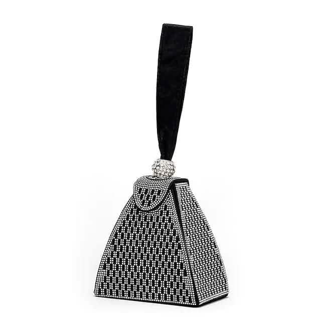 Damen Abendtasche mit Strasssteinen