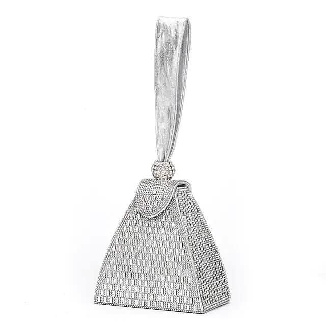 Damen Abendtasche mit Strasssteinen