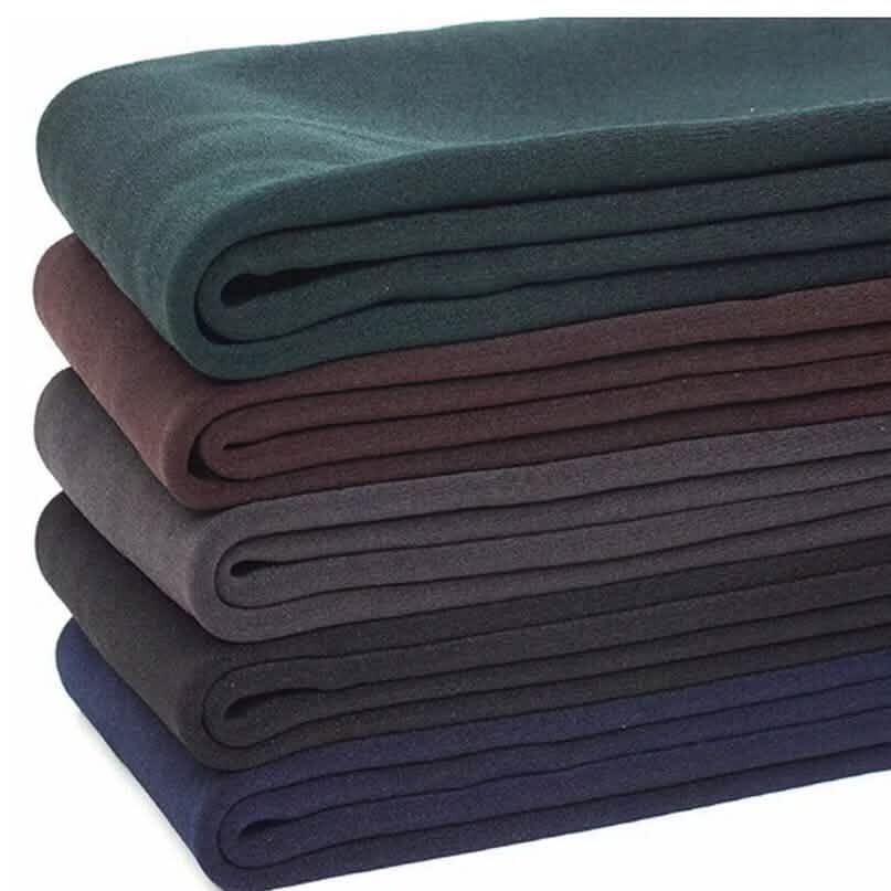 Damen Extra 220g Fleece Leggings Hoher Bund Elastisch Warm Leggings (Einheitsgröße)
