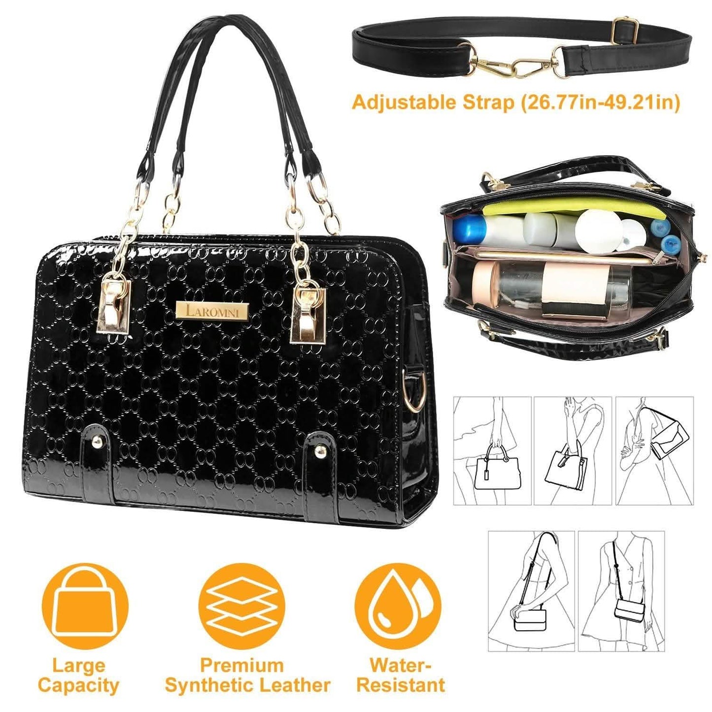 Handtasche aus Leder für Damen