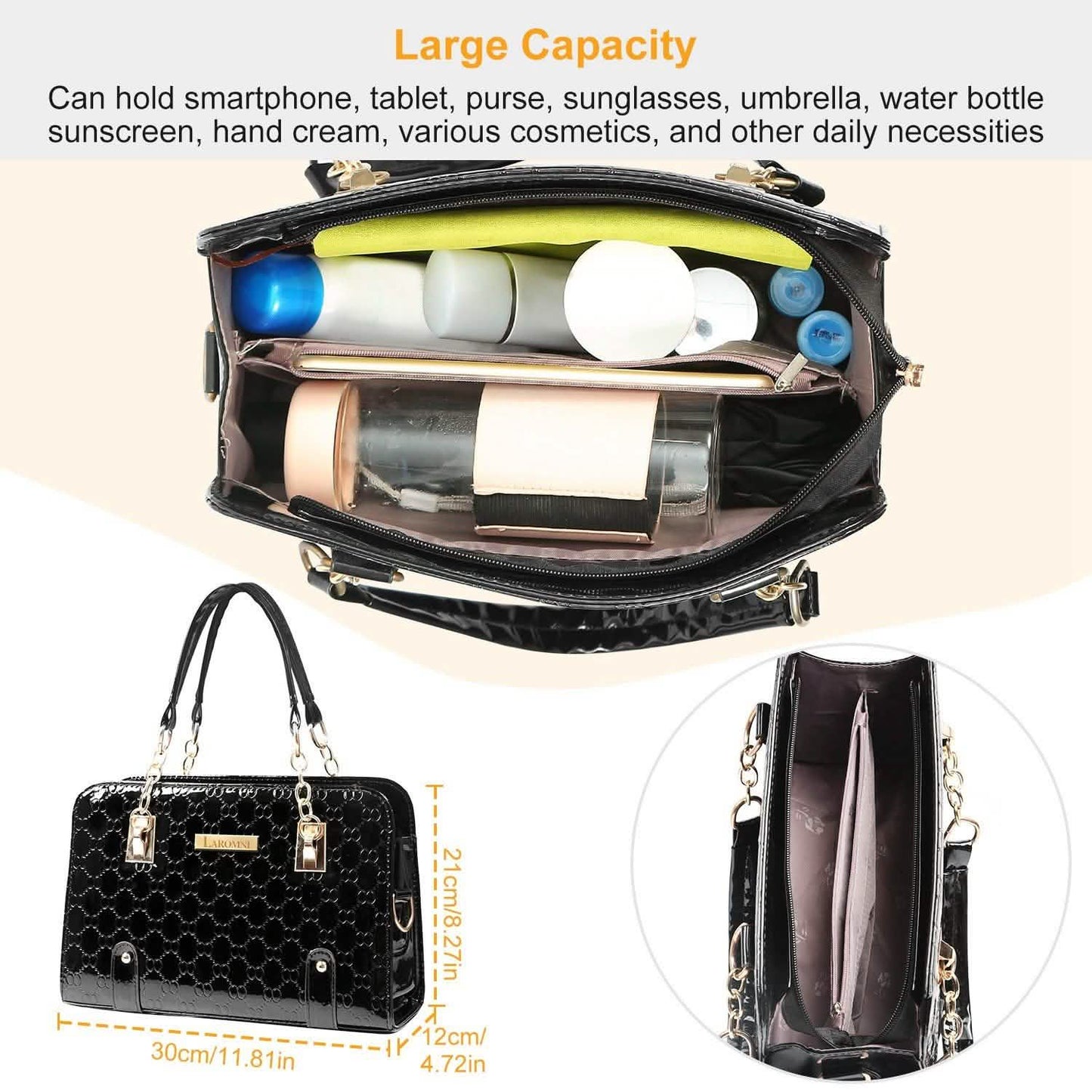 Handtasche aus Leder für Damen