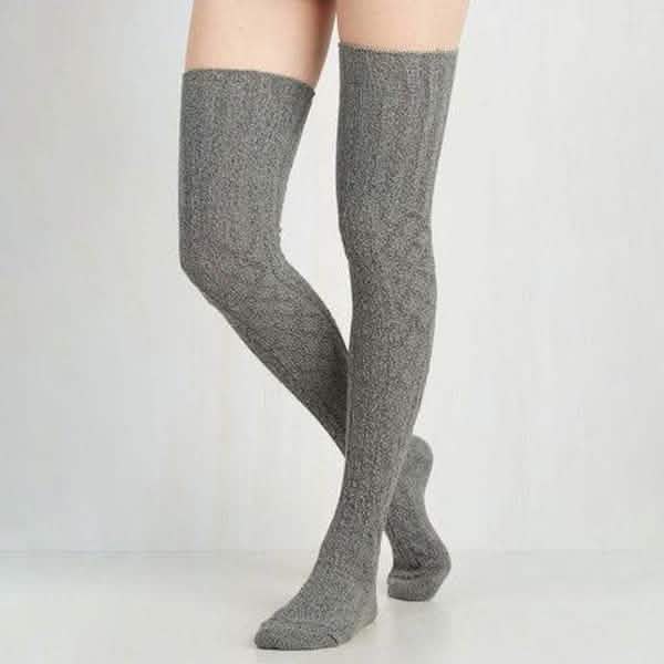 Damen Socken Einfarbig