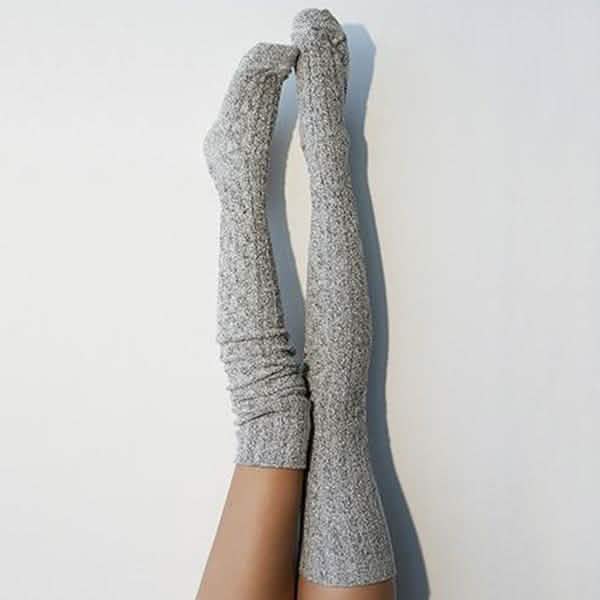 Damen Socken Einfarbig