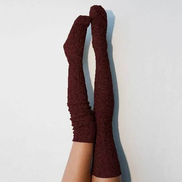 Damen Socken Einfarbig