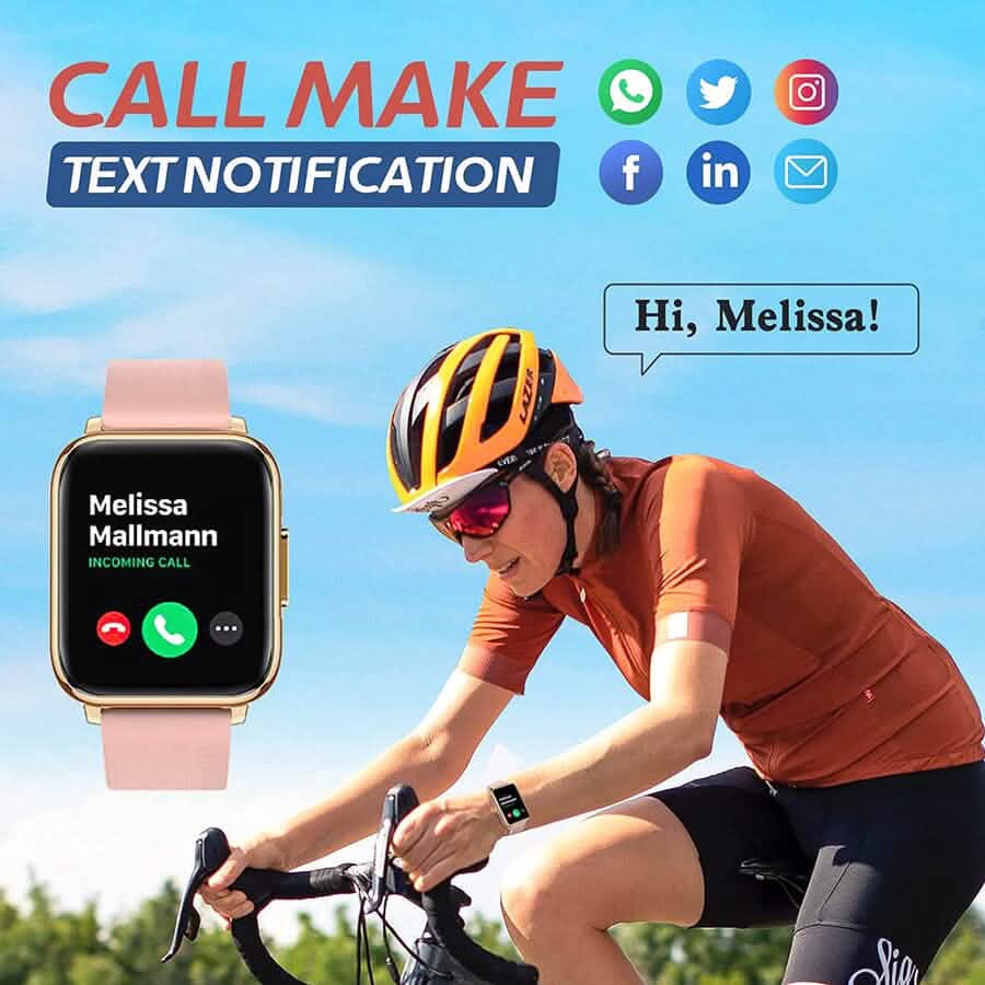 Fitness-Tracker für Damen mit Blutdruck- und Herzfrequenzmessung