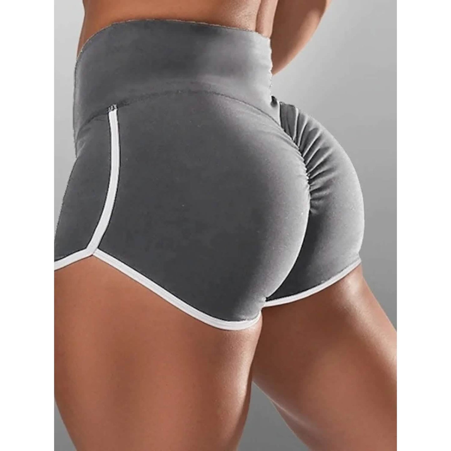 Damen-Laufshorts mit hoher Taille