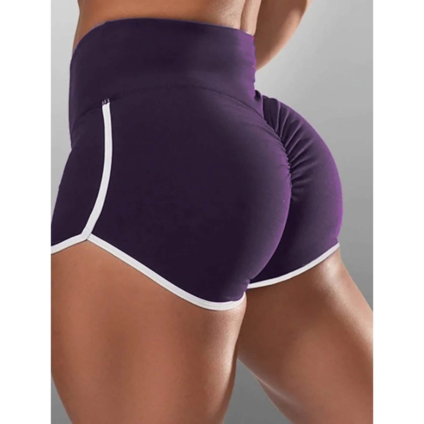 Damen-Laufshorts mit hoher Taille