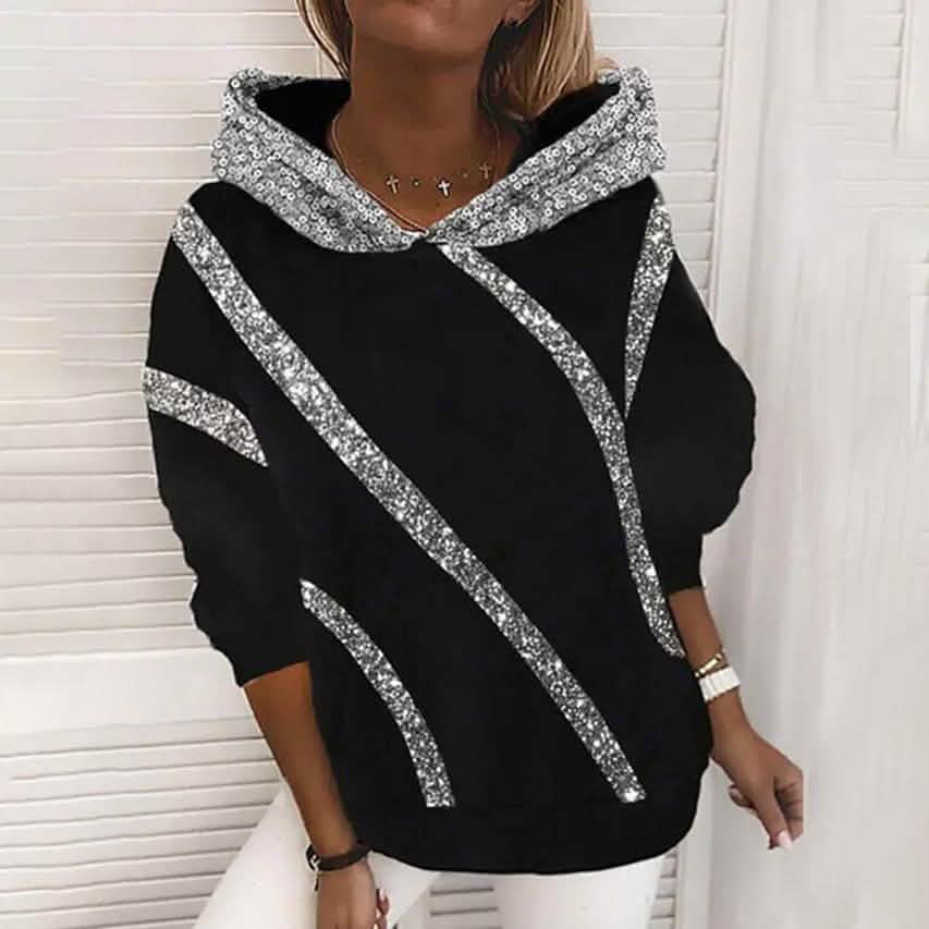 Damen Hoodie Pullover Camo Sweatshirts