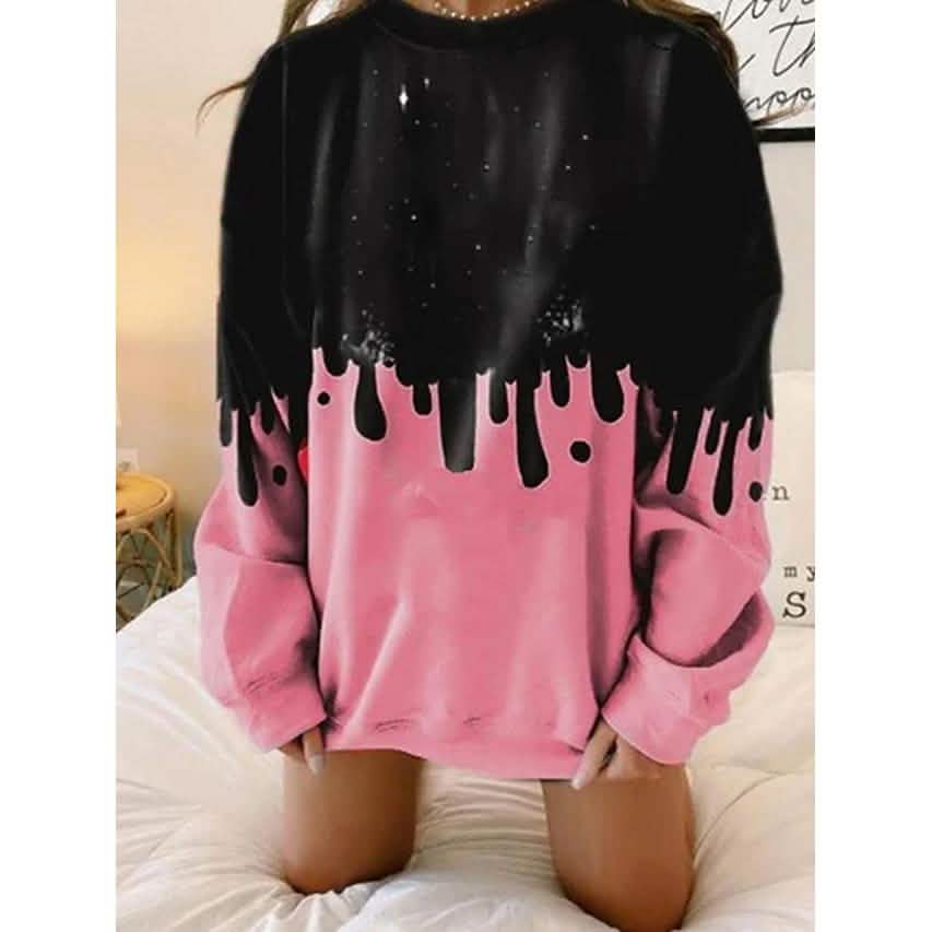 Damen Hoodie Batik