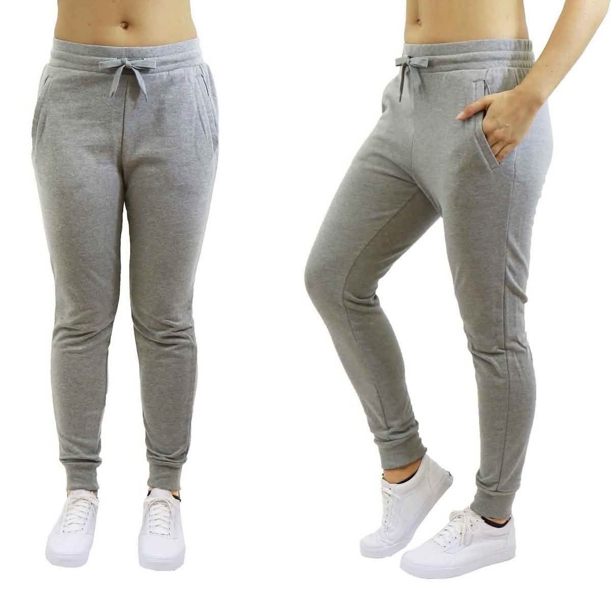 Damen Jogger Sweatpants French Terry Skinny-Fit – verschiedene Packungsgrößen