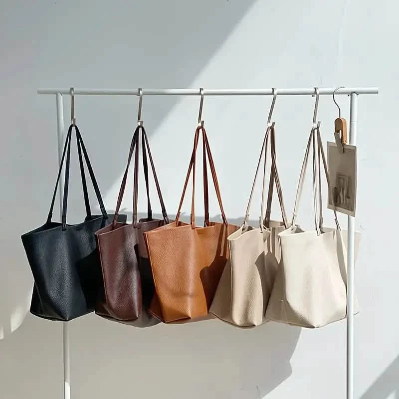 Damen große Tragetaschen PU-Leder-Schultertasche Weiche Geldbörse Hobo Handtasche Lässige Umhängetasche für Reise und Arbeit