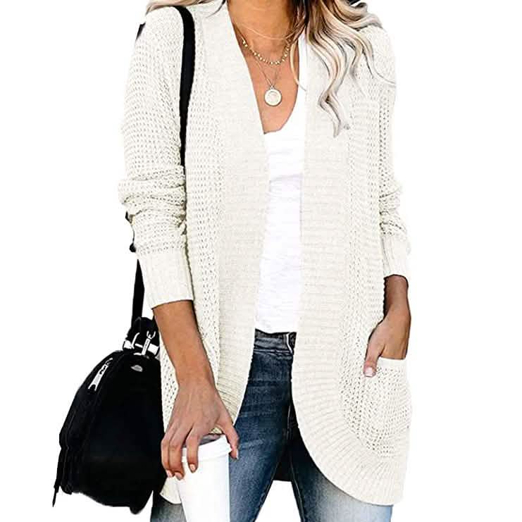 Damen Strickjacke Langarm