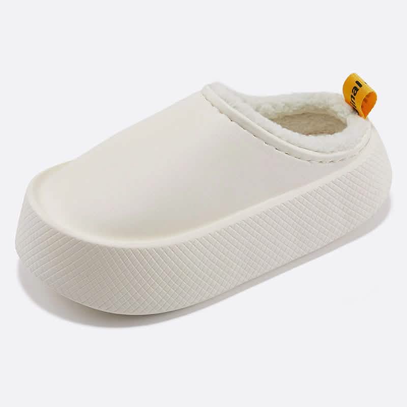 Damen Herren Flauschige Pantoletten Hausschuhe Plüschige Kuschelige Schlafzimmer Memory Foam Pantoletten Clogs