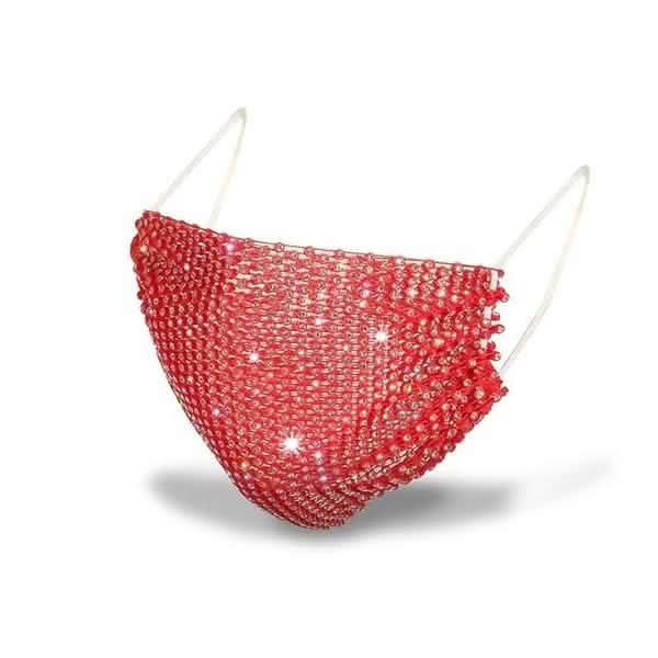 Damen Netz Sonnen-Diamant-Maske
