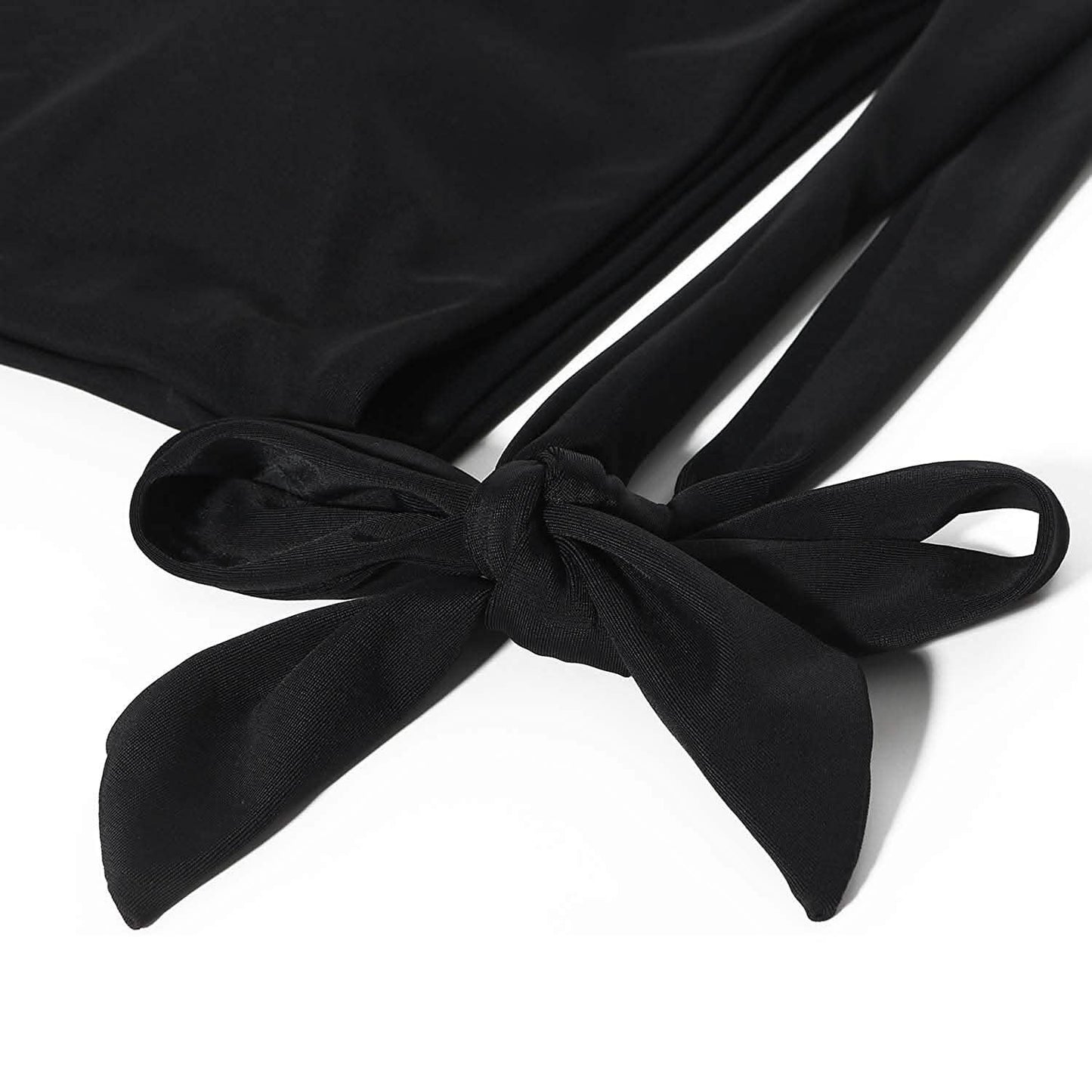 Damen Bikini mit hoher Taille und One-Shoulder-Träger