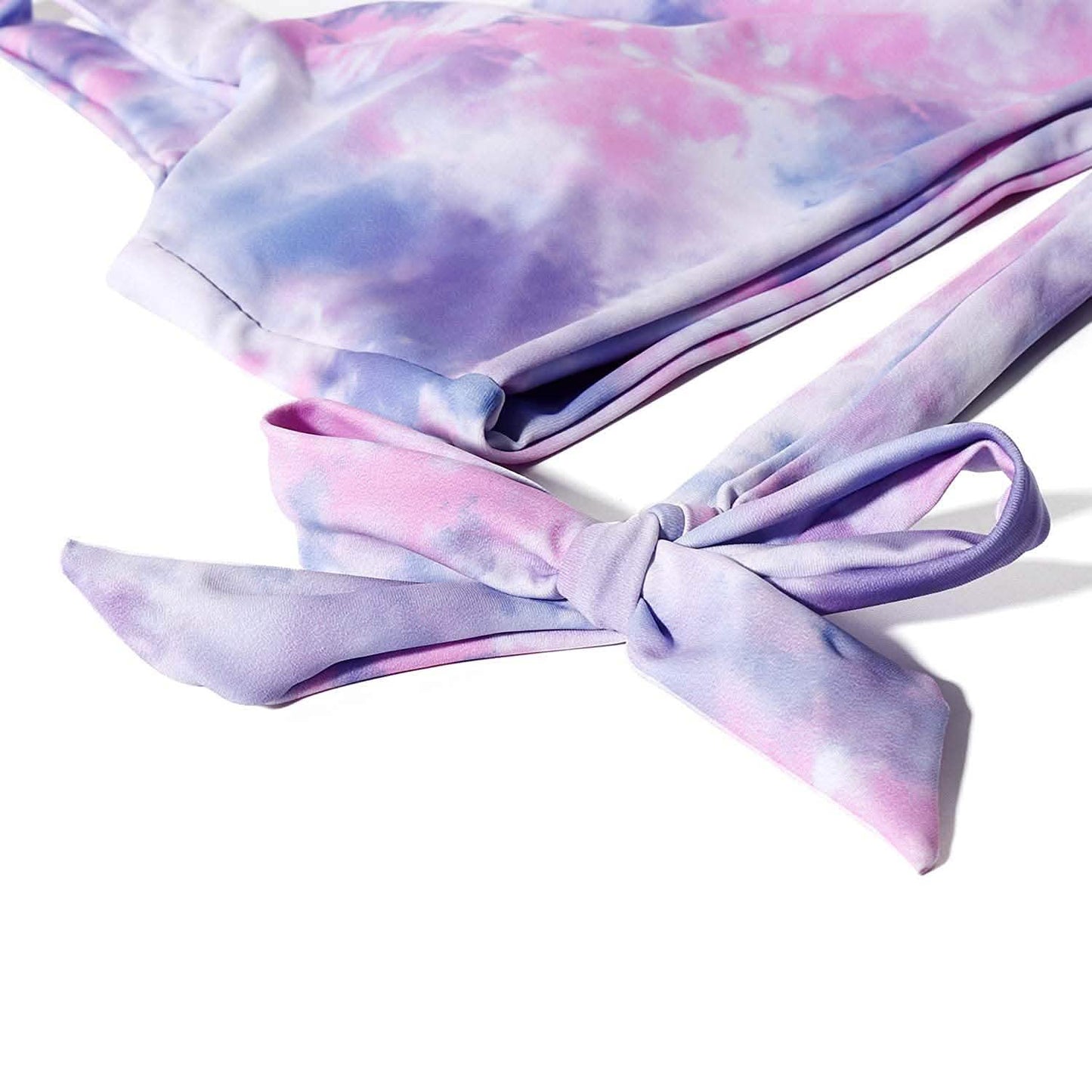 Damen Bikini mit hoher Taille und One-Shoulder-Träger
