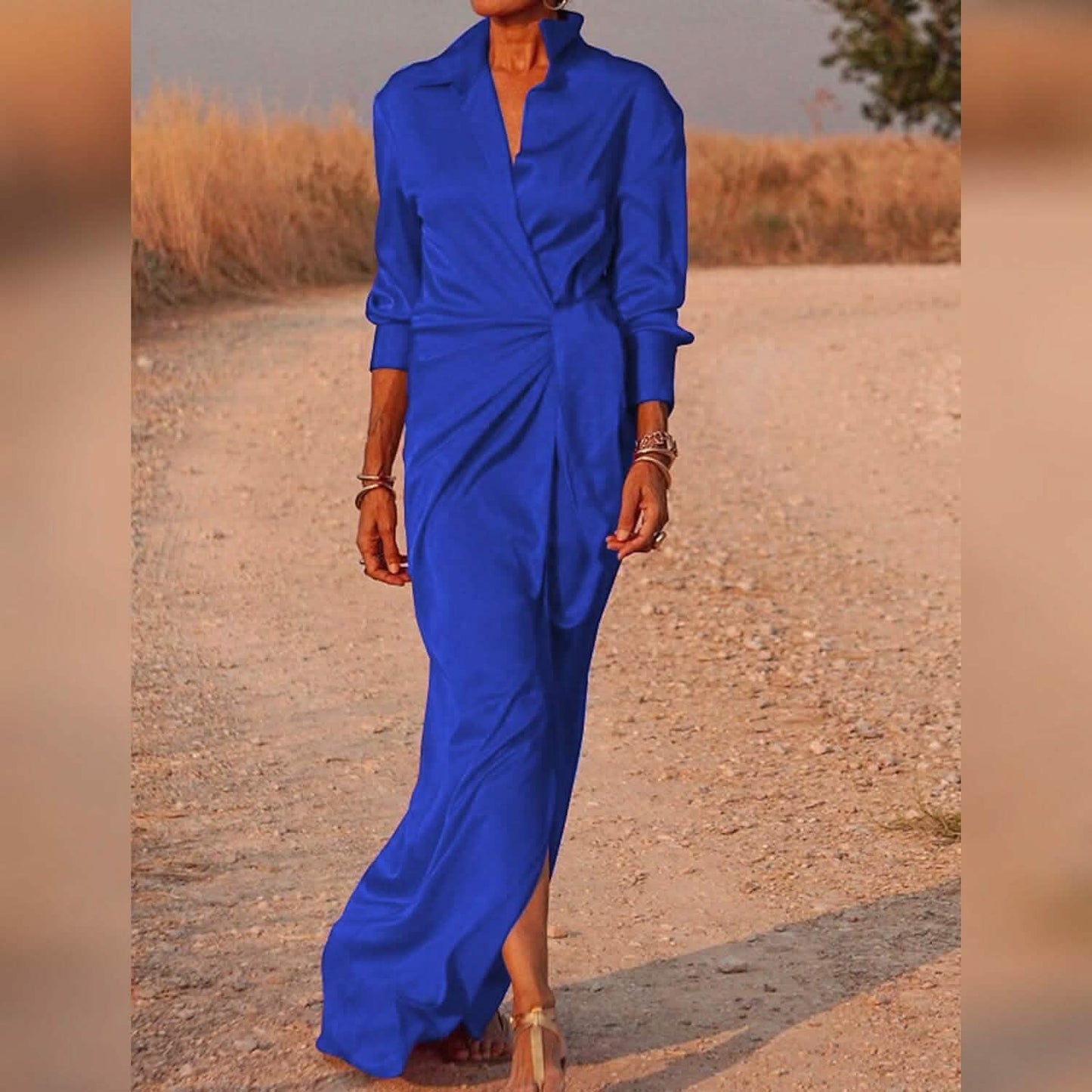 Damen Partyhemdkleid