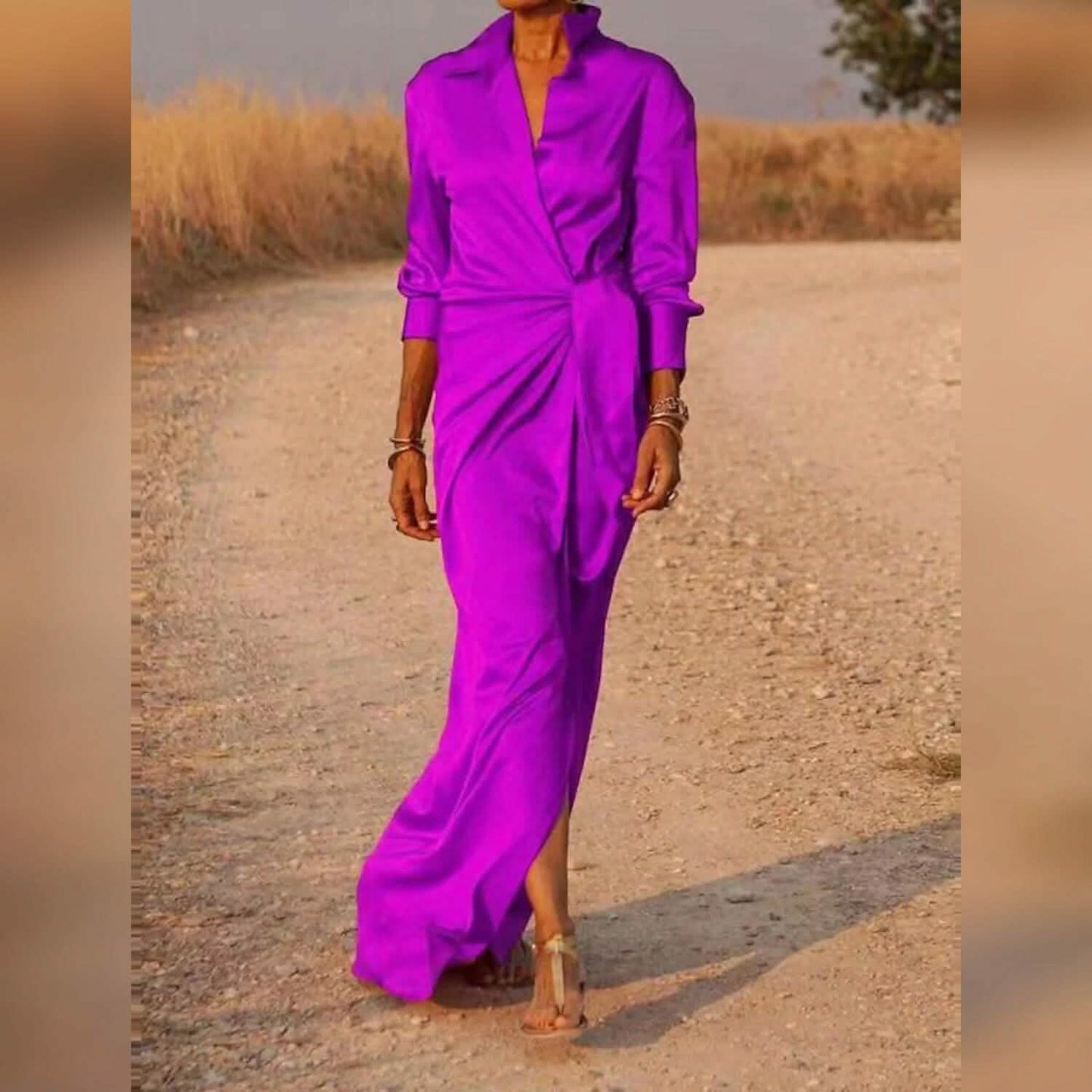 Damen Partyhemdkleid